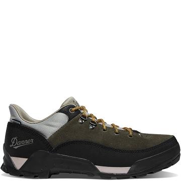 Danner Panorama Low 4" Scarpe Trekking Uomo Nere Verde Oliva | IT4277MA