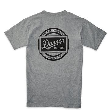 Danner Pocket T-Shirt 1970's Logo Abbigliamento Uomo Argento | IT4038YU